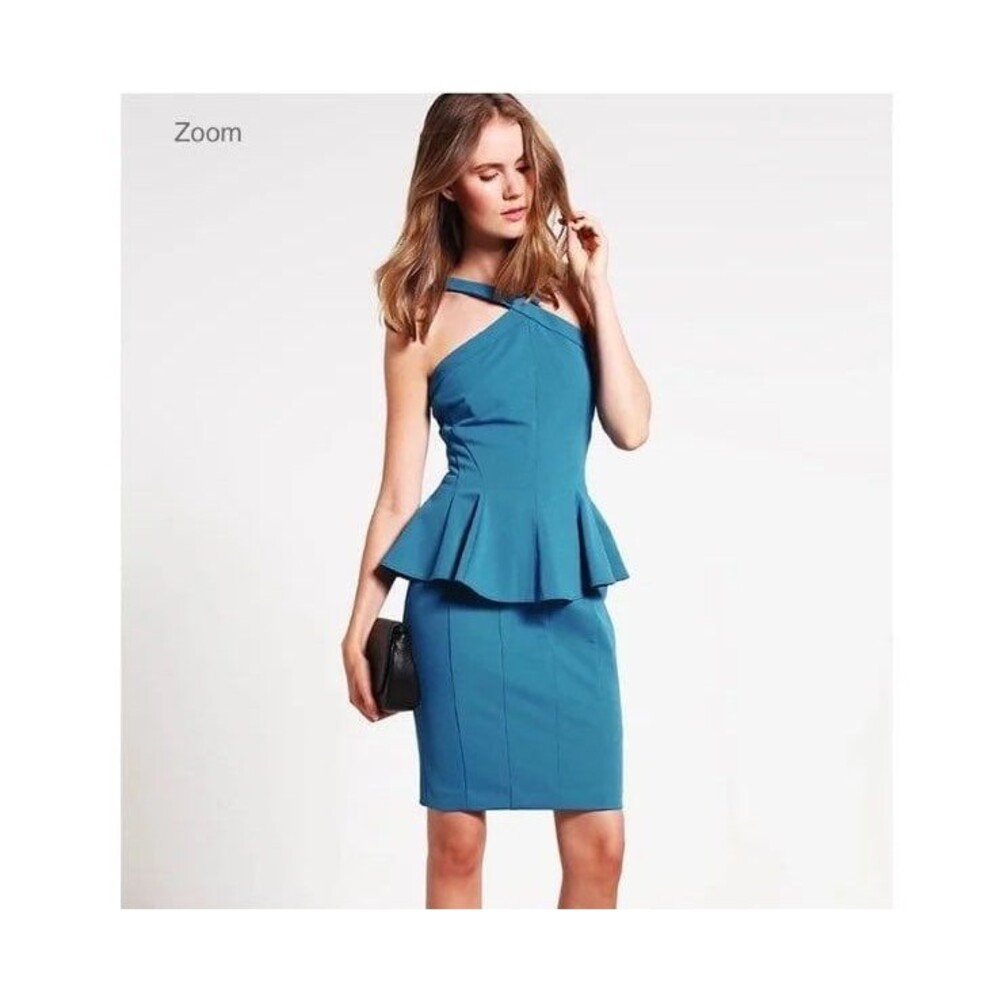Zac by zac posen cerulean dress NWT